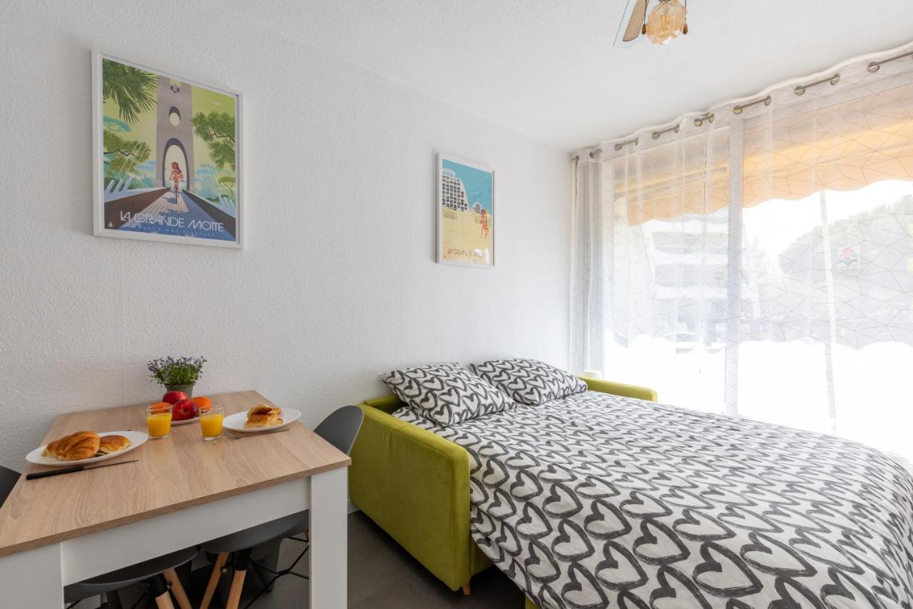 Studio Vasco / Confortable / Lumineux / Parking Prive La Grande-Motte Kültér fotó