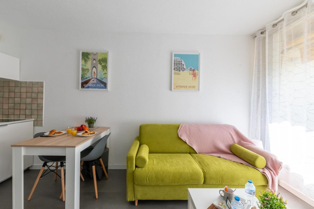 Studio Vasco / Confortable / Lumineux / Parking Prive La Grande-Motte Kültér fotó